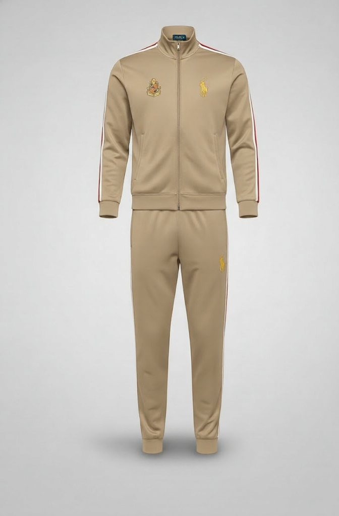 Premium Scuba Tracksuit Golden