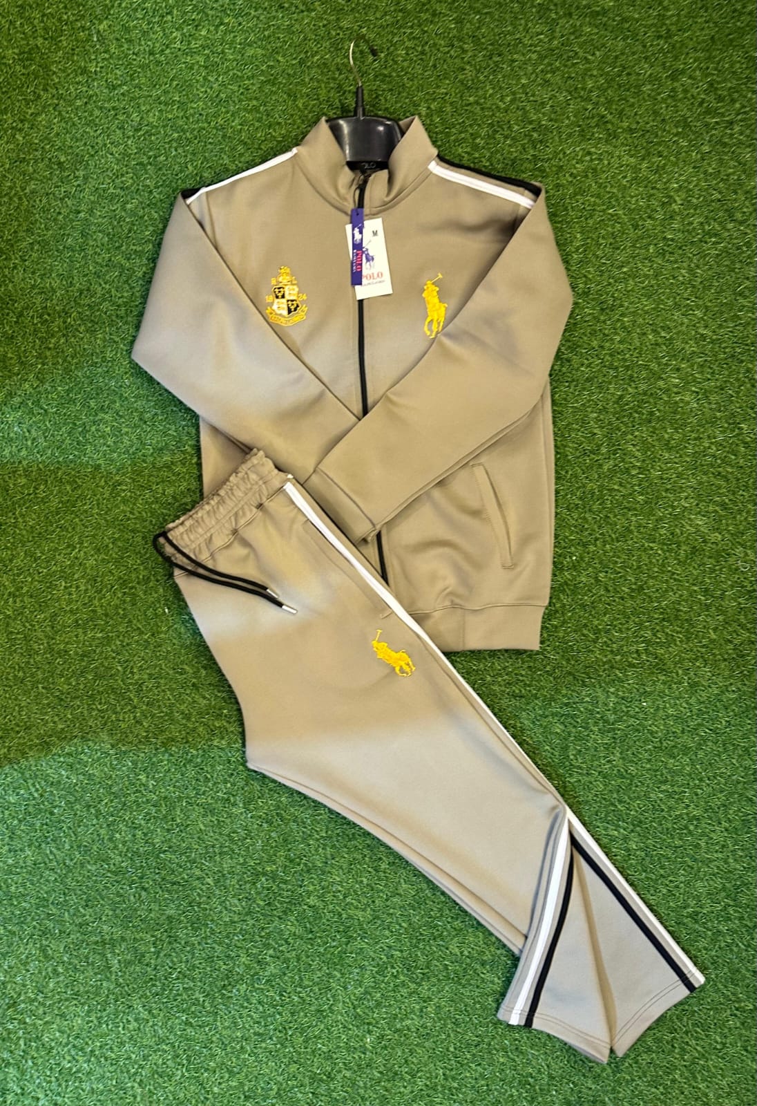 Premium Scuba Tracksuit Golden