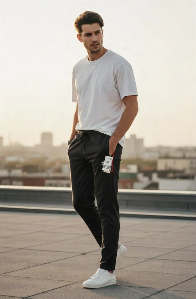 The Sterling black Trouser